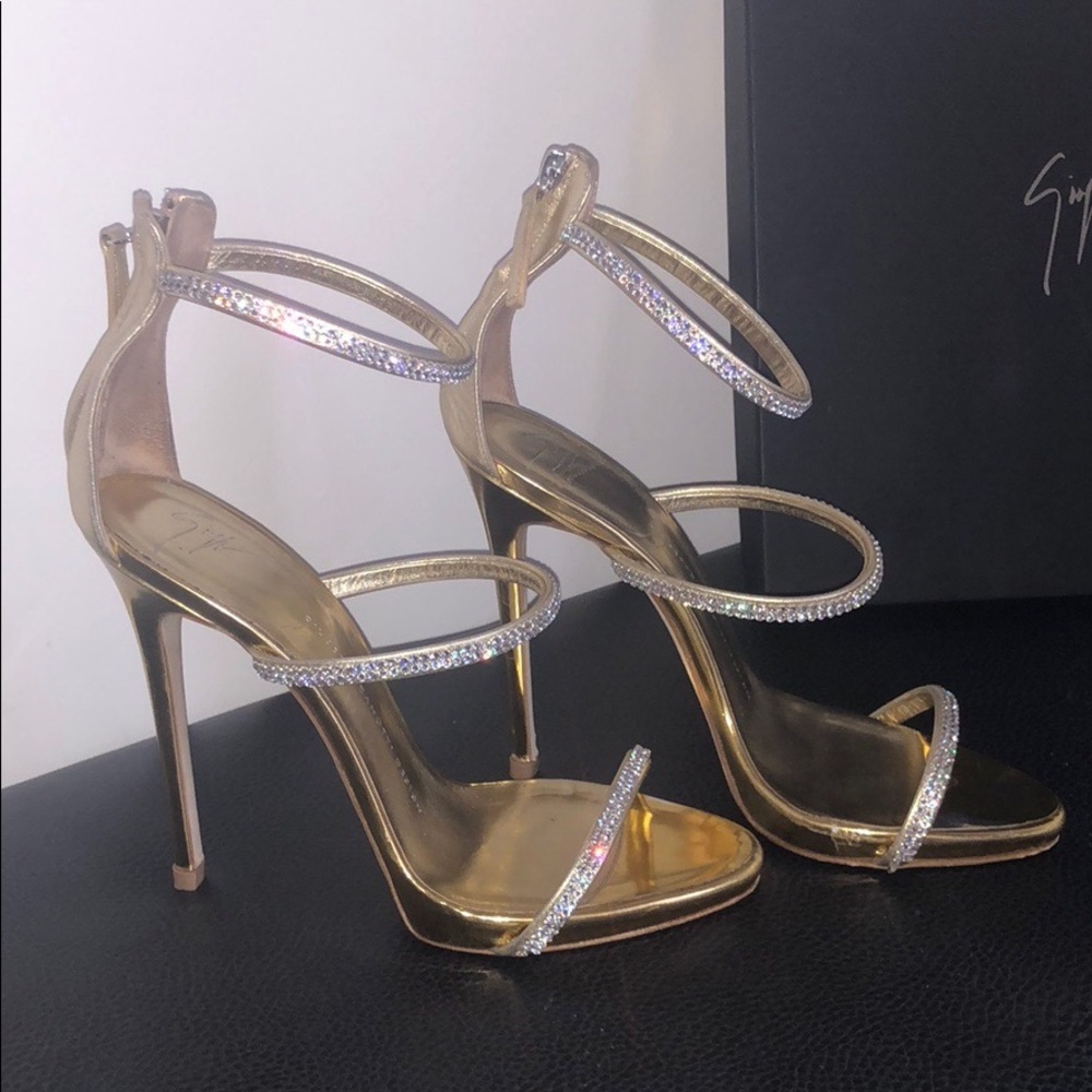 Giuseppe Zanotti 3 strap Heels
